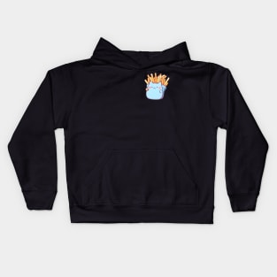 French Fries Cat Cute-Kawaii Kids Hoodie